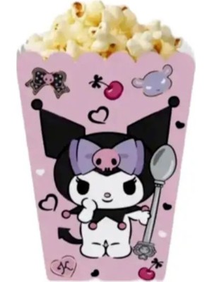 Kuromi Temalı Mısır Kutusu 8 Adet