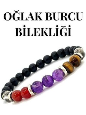 UltraMint Oğlak Burcu Doğaltaş Bileklik, Şık ve Enerji Dolu Tasarım