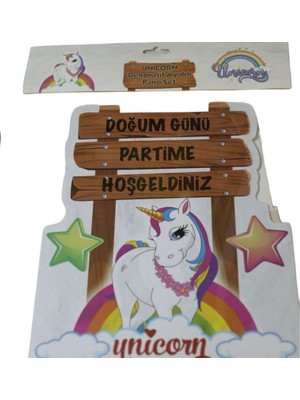 Ayaklı Pano Unicorn