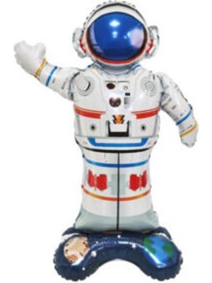Ayaklı Astronot Folyo Balon