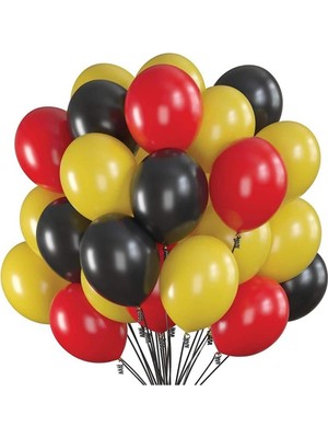 Pastel Karışık Renk Balon 15 Adet 12 Inç