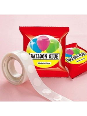 100 Lü Balon Bandı Balon Yapıştırma Bandı (1 Paket)