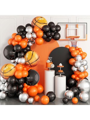Basketbol Konsept Balon Seti 45'li
