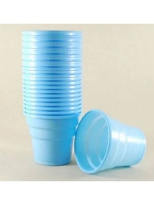 Renkli Kullan At Plastik Bardak 24 Adet