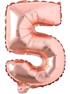 Rose Gold Rakam Folyo Balon (76 cm )