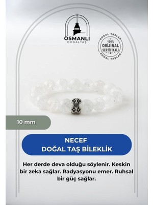 UltraMint 10MM Doğal Taş Bileklik, Şık ve Zarif Takı Hediyesi