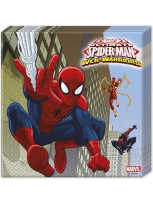 Lisanslı Spiderman Peçete