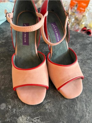 Lo Mejor Shoes “aşk Adımı” Tango, Dans ve Salon Ayakkabısı 8,5 cm 13 Pont Koni Model Kapalı Topuk