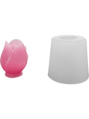 Tahtakale Toptancı Silikon 3D Lale Mum Kalıbı