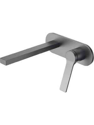 Creavit Ritmo Ankastre Lavabo Armatür - Metalik Gri