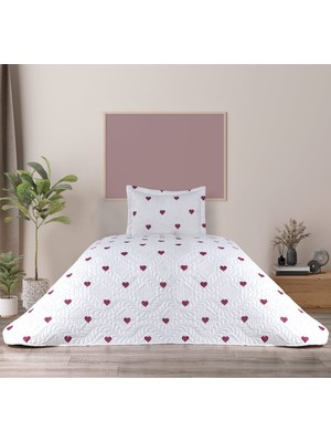 D'niss Home Love 2 Parça Tek Kişilik Yatak Örtüsü