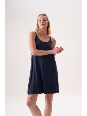 Etoile Bambu Ip Askılı Yazlık Kadın Elbise