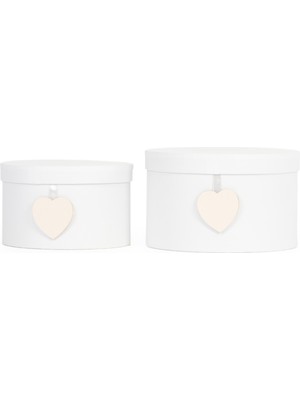 Valentinos 2’li Kalpli Kutu – 15,5 x 9,2 cm / 18 x 11 cm – Sevgililer Günü Özel Kutu