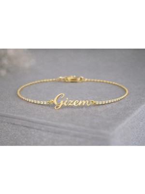 DMR Elegance Zarafetin Simgesi: Altın Kaplama Gümüş Su Yolu Isimli Bileklik