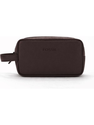 Fossil %100 Hakiki Deri El Çantası Portföy Traş Çantası