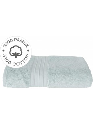 Hepta Collection Home Aquasoft %100 Pamuk Banyo Havlu 85X150 cm Mint