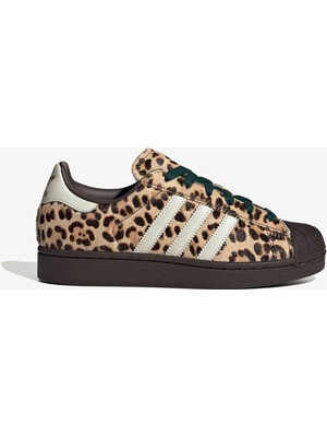 Adidas Superstar Iı Kadın Kahverengi Spor Ayakkabı.-