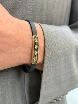 Yener Mücevher Cronos Altın Erkek Bileklik