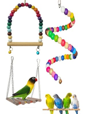 Hepta Collection Muhabbet Kuşu Oyuncak Set