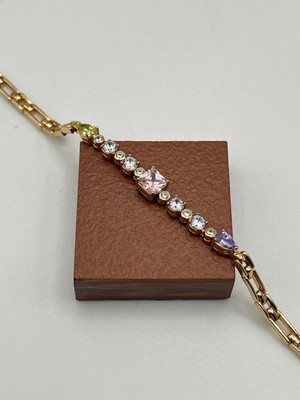 Badiva.co Xuping Renkli Damla Taşlı Bileklik