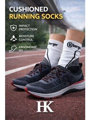 Hk 6'lı Unisex Spor Çorabı