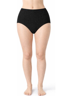 Belpa Kadın Kalp Desenli %100 Pamuklu Külot 5 Adet