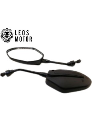 Leos Motor Motosiklet Ayna 10MM - Universal Ürün - Cg Scooter Cup Kh Touring Ayna