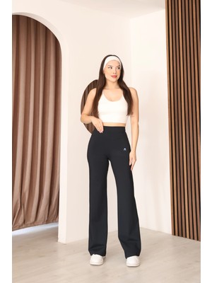 Kadın Renk Çeşitli Ispanyol Paça Esnek Yüksek Bel Toparlayıcı Tayt