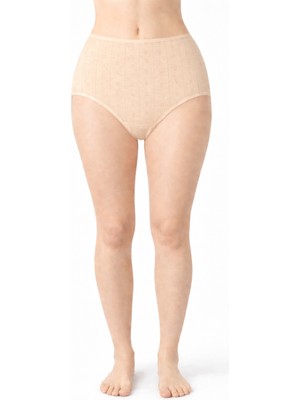 Belpa Kadın Kalp Desenli %100 Pamuklu Külot 5 Adet