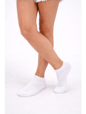 THE HUEZ 3 Çift Terletmez Kadın Soket Çorap,nefes Alabilen Pamuklu Yumuşak Çorap