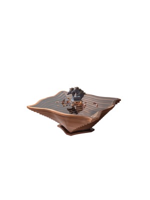 Luzeni Cam Orta Sehpa