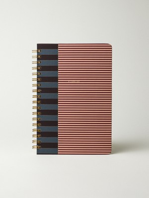Minihol Linje Spiralli Planlı Defter (16 x 24 Cm)