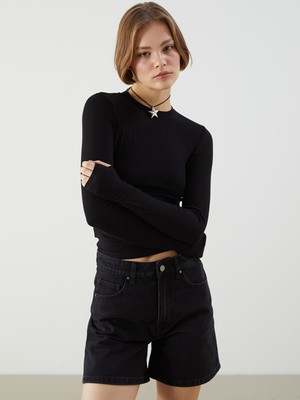 Lc Waikiki Yeni Sezon Bisiklet Yaka Kadın Body