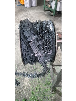 Ör-As Tel Örgü Süs Telli Çim Yapay Sarmaşık ( -30 - mt -)Antrasit-Gri