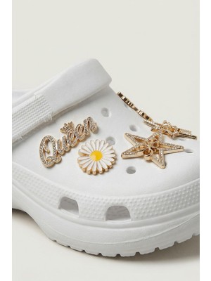 Rays 1355 Aksesuarlı Terlik Beyaz