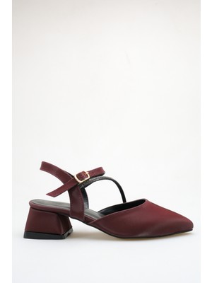 ich1one Torino Kadın Rugan Topuklu Babet Ayakkabı – 5 cm Topuk, Günlük ve Ofis Şıklığı 1106