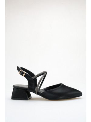 ich1one Milano Kadın Fergison Topuklu Babet Ayakkabı – 5 cm Topuk, Günlük ve Ofis Şıklığı 1104