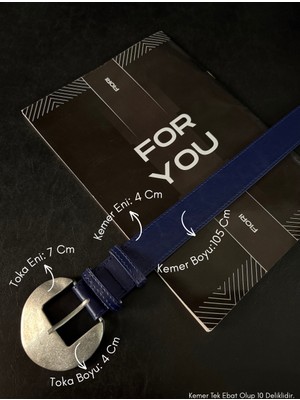 Fiori Oval Tokalı Kadın Pantolon Kemeri, Ceket Kemeri, Elbise Kemeri, Gömlek Kemeri