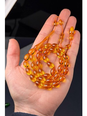 Tesbihkenti Mahmut Başkale Çalışma Sarı Özel Döküm Ateş Tesbih