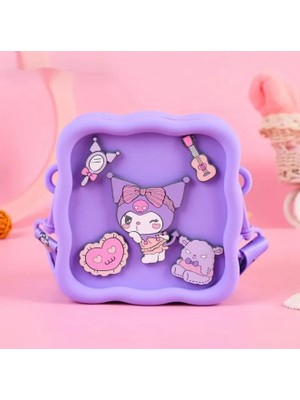 Butik Kız Çocuk Figürlü Silikon Çanta