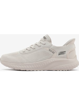 Skechers Bobs Squad Chaos Solid Step Erkek Beyaz Spor Ayakkabı 118312 Ofwt