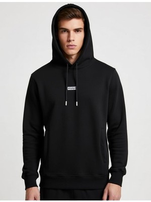 Hugo Boss  Sırt Baskılı Kapuşonlu Sweatshirt