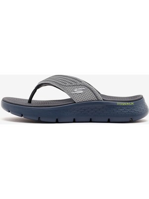Skechers Go Walk Flex Sandal Erkek Gri Parmak Arası Terlik 229214 Gry