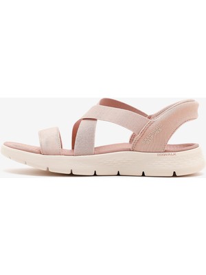 Skechers Go Walk Flex Sandal Kadın Pembe Sandalet 141489 Ros