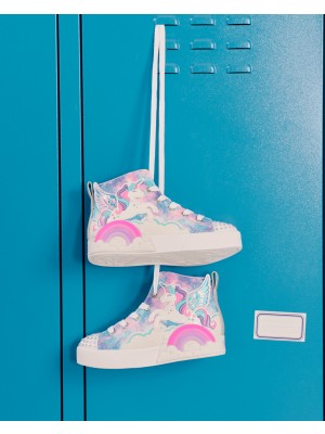 Skechers Twinkle Magic Büyük Kız Çocuk Mor Işıklı Bot 314325L Lvmt