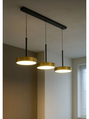 3lü Sarkıt Uzun LED Sarkıt Avize