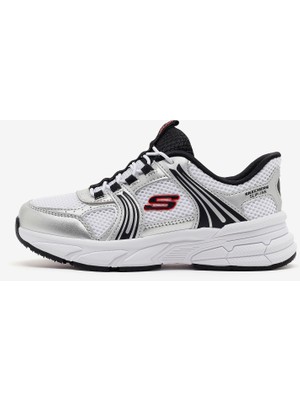 Skechers Retro-Graph Büyük Erkek Çocuk Gümüş/beyaz Spor Ayakkabı 404204L Slw