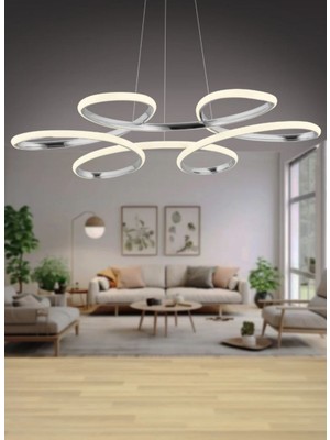 Krom Yonca LED Avize