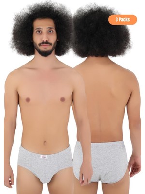 Cennetoğlu 3'lü Ekonomik Pamuklu Erkek Slip Külot - Gün Boyu Konfor ve Kalite