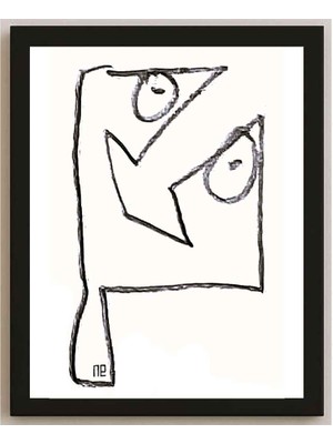 Karikatural Nezih Danyal Tipler Kişiye Özel Sertifikalı Sınırlı Fine Art Karikatür Baskı NTP00023